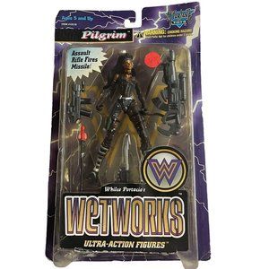 Wetworks Pilgrim Ultra-Action Figure 1996 McFarlane Toys Whilce Portacio's New